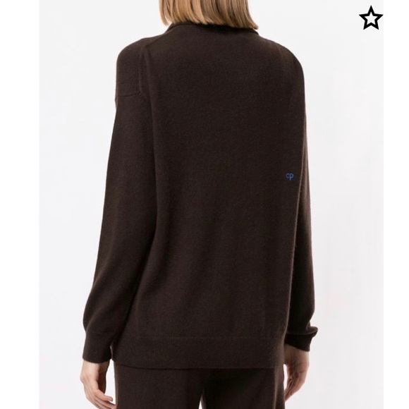 Chinti and Parker Cashmere Blend collared Sweater - Picture 6 of 14